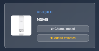 Selected device section